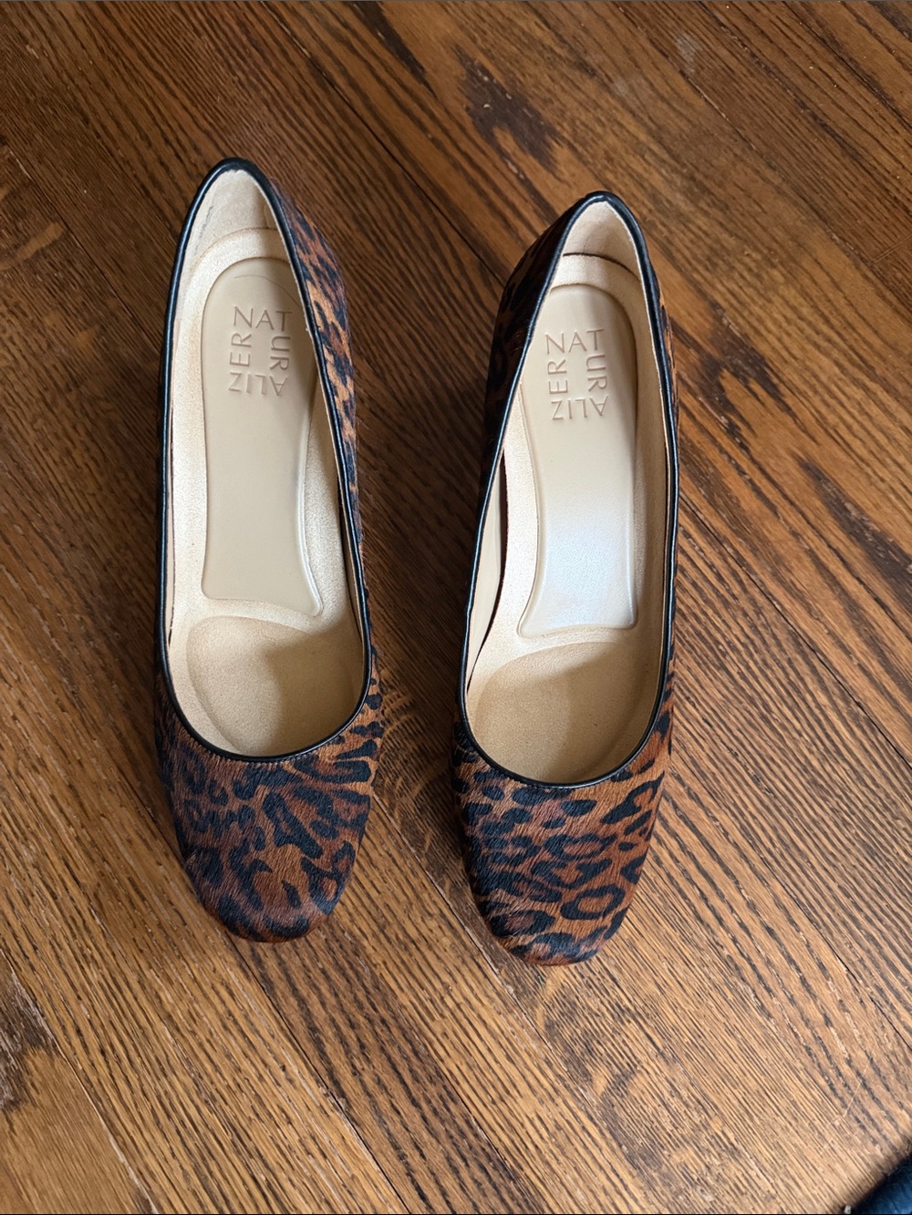 Naturalizer Leopard-Print Women's Pumps in Brown and Black 9.5 NEW in BOX